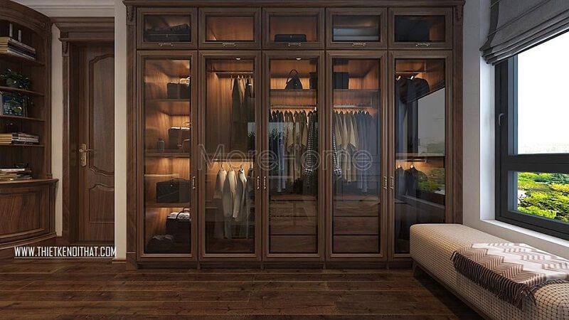 Xu hướng sử dụng mẫu tủ quần áo hiện đại là rất phổ biến hiện nay vì nó cung cấp một không gian gọn nhẹ, đẹp và sang trọng.