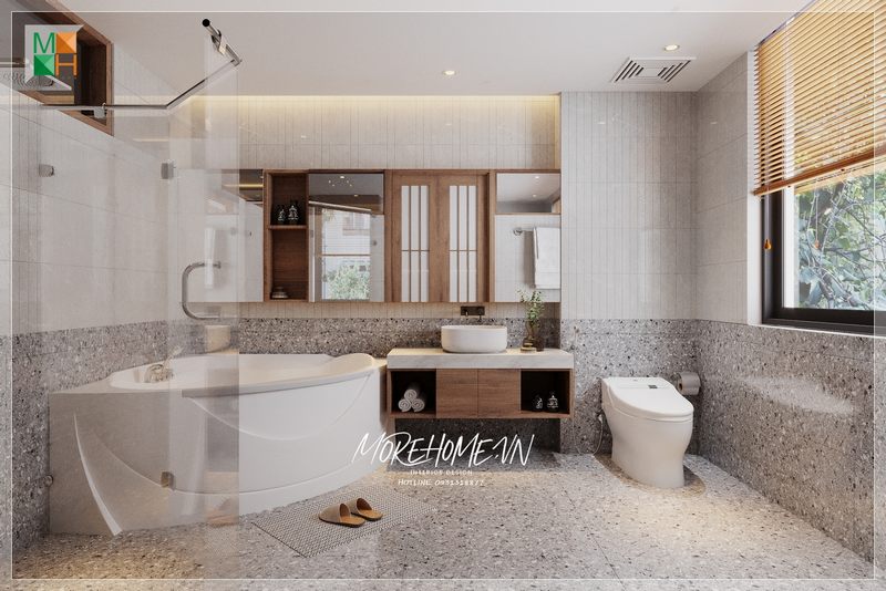 Phòng tắm là một yếu tố quan trọng trong thiết kế nội thất của mỗi ngôi nhà, nên phải được thiết kế phù hợp với diện tích và sở thích của gia chủ để tạo ra sự thoải mái và tiện nghi nhất khi sử dụng.